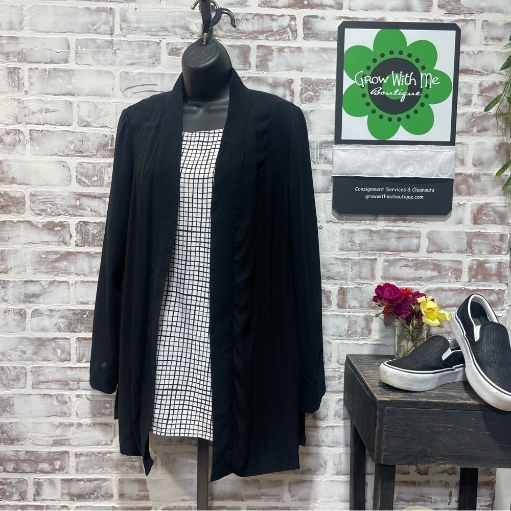 Eileen fisher Black Women's jacket petite small